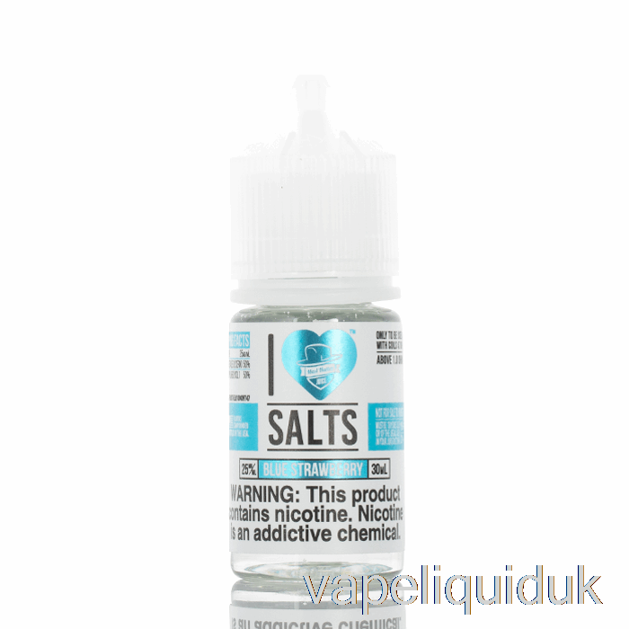 Blue Strawberry - I Love Salts - 30mL 25mg Vape Juice